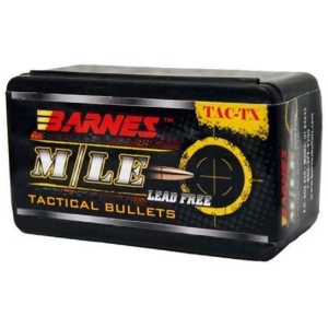 Barnes M/LE TAC-TX Rifle Bullets 300 BLK .308" 120 gr TAC-TX BT 50/ct