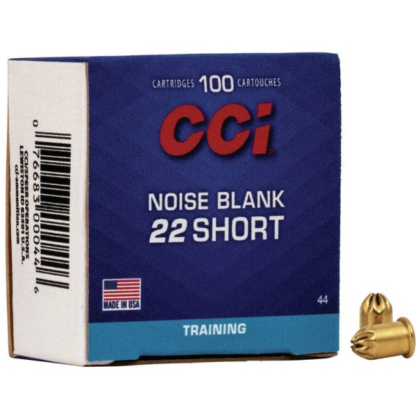 CCI Rimfire Noise Blanks .22 Short 100/ct