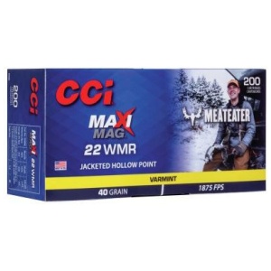 CCI Maxi Mag .22 WMR 40 gr JHP 200/Box