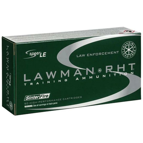 Speer Lawman RHT Handgun Ammunition 9mm Luger 100gr FG 50/ct