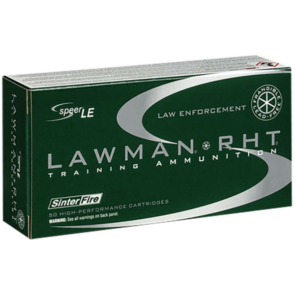 Speer Lawman Handgun Ammunition .45 Auto 155gr RHT Frangible 1130 fps 50/ct