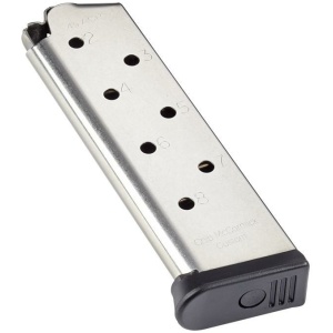 Chip McCormick Railed Power Handgun Magazine (RPM) Stainless .45 ACP 8/rd