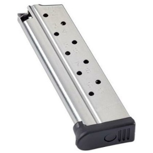 Chip McCormick Range Pro Full-Size 1911 Handgun Magazine Stainless 9mm Luger 10/rd