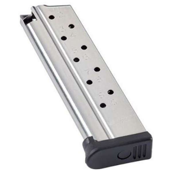 Chip McCormick Range Pro Full-Size 1911 Handgun Magazine Stainless 9mm Luger 10/rd