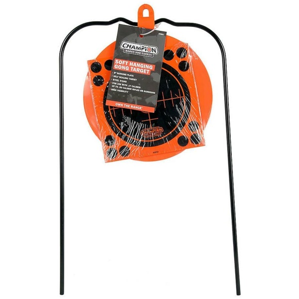 Champion Hanging Self Healing Target and Stand Orange