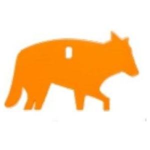 Champion Impact Steel Hanging Animal Targets 1/4" Coyote Orange