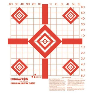Champion Redfield Style Precision Sight-In Target