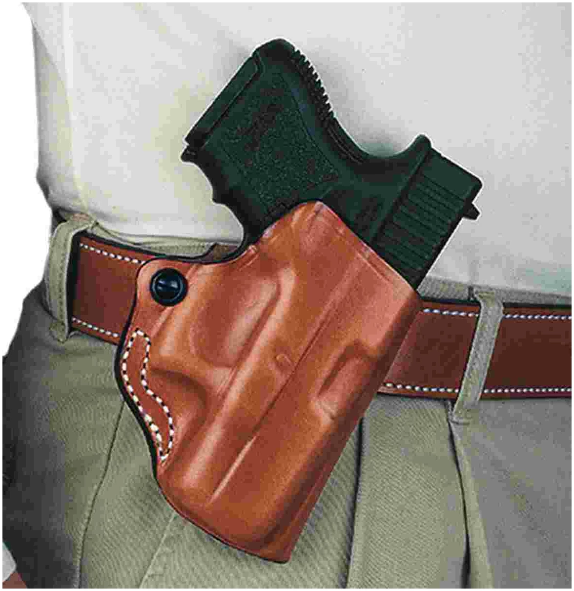 DeSantis Style 019 Mini Scabbard Kimber Micro Carry 9mm Luger Tan RH