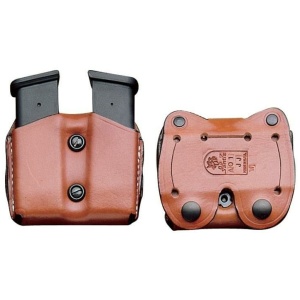 DeSantis Double Magazine Pouch for Glock 17/19/22 Tan Ambi