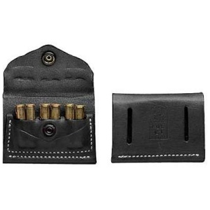 DeSantis 2x2x2 Cartridge Pouch for Most .38/.357 Cal Black Ambi