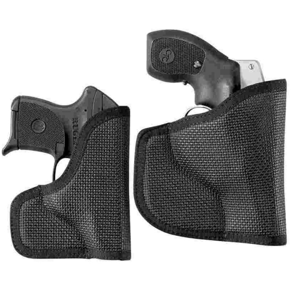 DeSantis Nemesis Pocket Holster for Glock 43 with Crimson Trace LG-443 Black Ambi