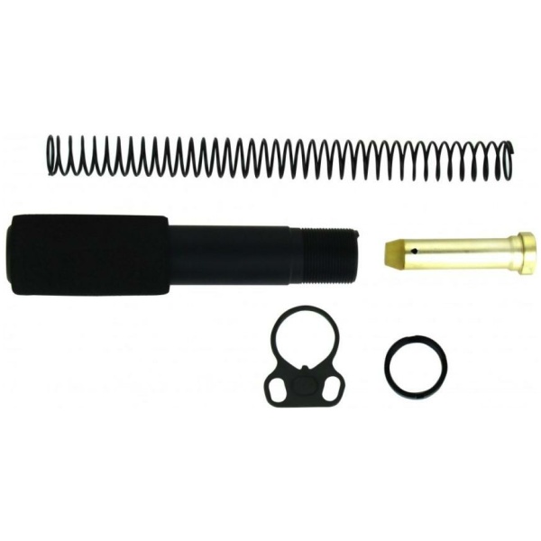 TacFire AR-15 Pistol Buffer Tube Kit with Dual Loop End Plate