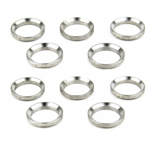 TacFire AR-10 Muzzle Brake Crush Stainless Steel Washers - 10/ct