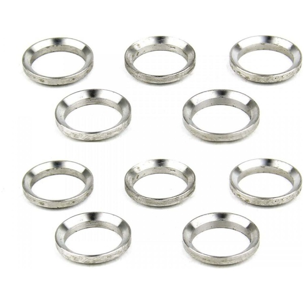 TacFire AR-10 Muzzle Brake Crush Stainless Steel Washers - 10/ct