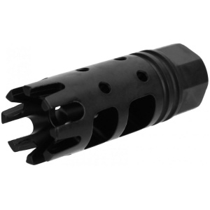 TacFire Crown Muzzle Brake .223/5.56 1/2x28 Black