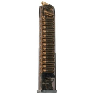 Elite Tactical Systems Carbon Smoke Handgun Magazine for Glock 20 10mm 30/rd