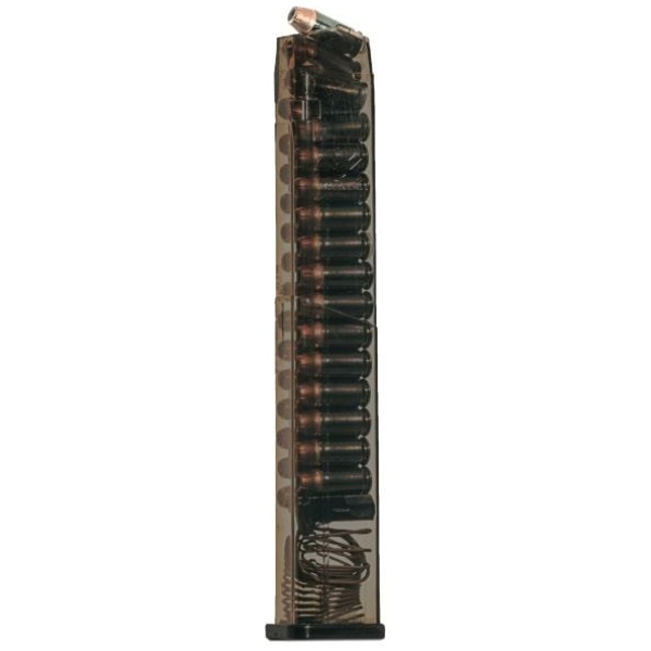 Elite Tactical Systems Carbon Smoke Handgun Magazine for Glock 21 .45 Mag 30/rd