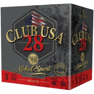 Nobel NSI 28T1 Shotshell 28 ga 2-3/4" 3/4 oz 1300 fps #7.5 25/ct