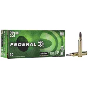 Federal Ballisticlean Frangible Rifle Ammunition .223 Rem 42 gr RHT 3450 fps 20/ct