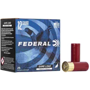 FEDERAL GAME-SHOK HEAVY FIELD 12GA 2-3/4" 3-1/4DE 1-1/4OZ 4 AMMO 25RD
