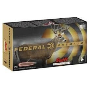 Federal Swift Scirocco II Rifle Ammunition .270 Win 130 gr Poly Tip 3050 fps 20/ct