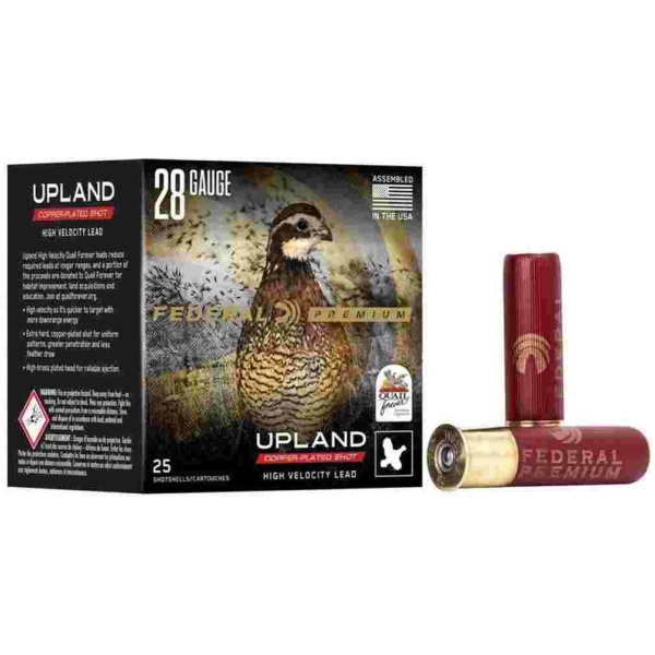 Federal Premium Wing-Shok Hi Brass 28 ga 2 3/4" MAX 3/4 oz #7.5  - 25/box