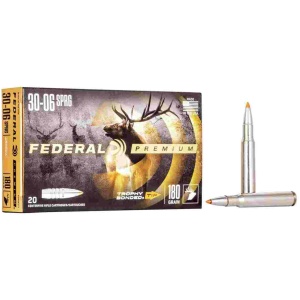 Federal Premium Vital-Shok Rifle Ammunition .30-06 Sprg 180 gr TBT 2700 fps - 20/ct