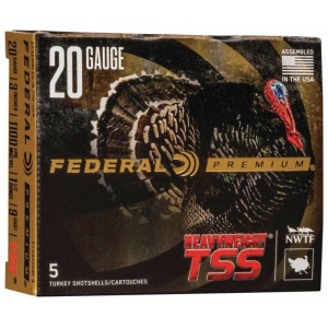 Federal Heavyweight TSS Shotshells 20ga 3" 1-1/2oz 1000 fps #9 5/ct