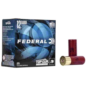 Federal Top Gun 12 ga 2-3/4" 1-1/8 oz #7.5 25/Box