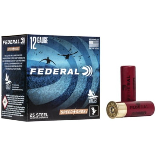 FEDERAL SPEED-SHOK HIGH VELOCITY STEEL 10GA 3-1/2" 1-1/2OZ BBB AMMO 25RD