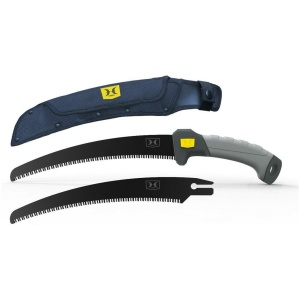 GSM Hawk Pruning Saw 11" Carbon Steel Blade w/ Nylon Sheath Replaceable Blade