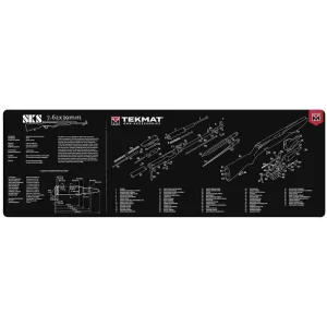 TekMat 12x36 Gun Cleaning Mat - SKS