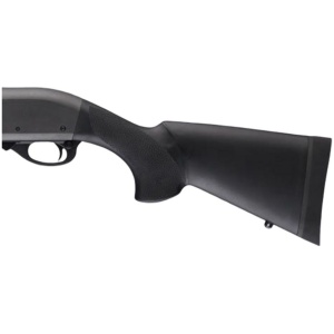 Hogue Shotgun Stock for Remington 870 12 Gauge OverMolded Shotgun Stock - 12" L.O.P. Black