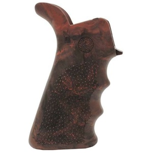 Hogue AR-15 Rubber Beavertail Grip - Red Lava