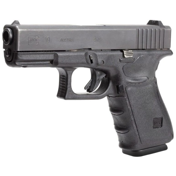 Hogue Wrapter Rubber Adhesive Grip for GLOCK Gen 3 Models 17 17L 18 22 24 31 34 35 37 - Black