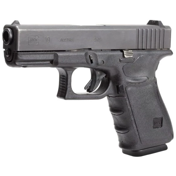 Hogue Wrapter Rubber Adhesive Grip for GLOCK Gen 3 Models 17 17L 18 22 24 31 34 35 37 - Black