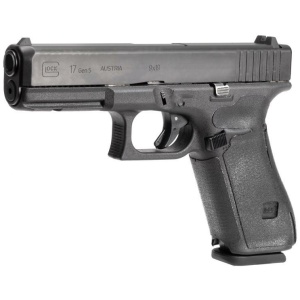 Hogue Wrapter Rubber Adhesive Grip for Glock Gen 5 Models 17 17MOS 34MOS 45 45MOS 19X - Black