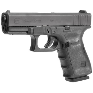 Hogue Wrapter Rubber Adhesive Grip for Glock Gen 4 Models 19 19MOS 23 32 - Black