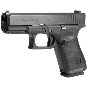 Hogue Wrapter Rubber Adhesive Grip for Glock Gen 5 Models 19 19MOS 44 - Black