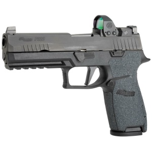 Hogue Wrapter Grit Adhesive Grip Sig Sauer P320 Black Med.Module Full Size