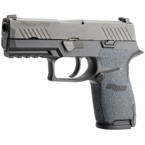 Wrapter Grit Adhesive Grip for Sig Sauer P320 Compact Black