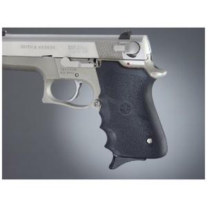 Hogue S&W 6906 Shorty 40 Rubber Grips with Finger Grooves