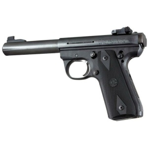 Ruger 22/45 RP Rubber Grip Panels Checkered W/Diamonds