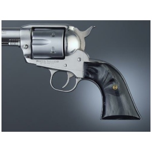 Hogue Ruger Blackhawk/Vaquero Black Pearl Cowboy Panels