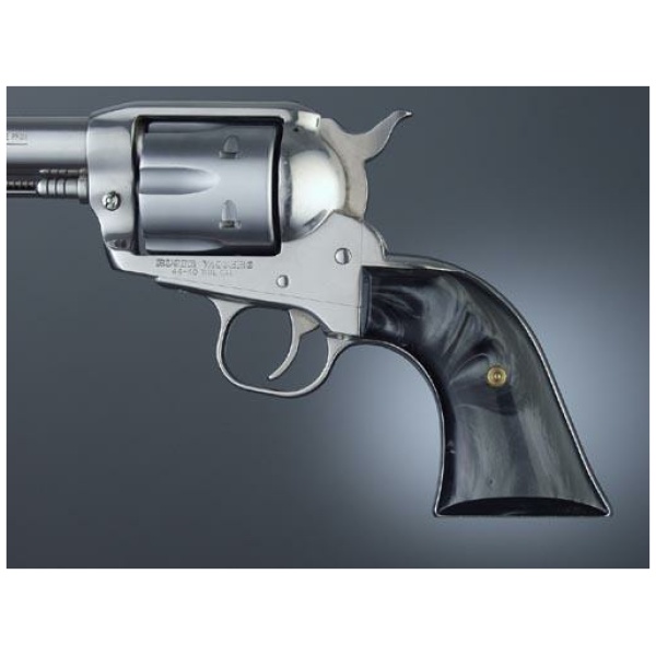 Hogue Ruger Blackhawk/Vaquero Black Pearl Cowboy Panels