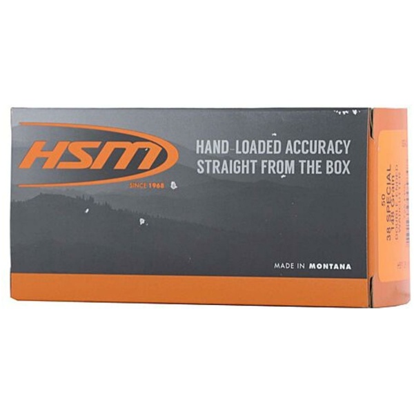 HSM Training Handgun .38 Special 148gr DEWC 725 fps 50/ct