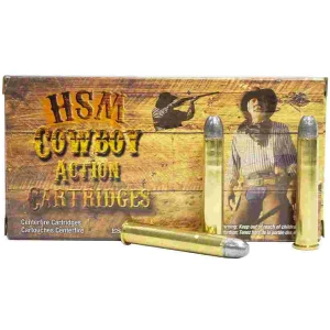 HSM Cowboy Action Hard Cast Rifle Ammunition .38-55 Win 240gr RNFP 1325 fps 20/ct