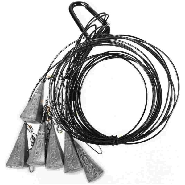 Higdon Outdoors Battleship Rig 54" with 6oz Weight 6pk