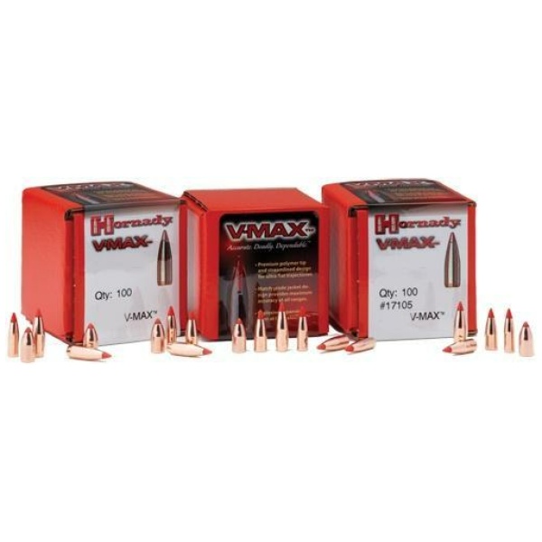 Hornady V-MAX Bullets .25 cal .257" 75 gr V-MAX 100/ct