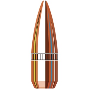 Hornady Traditional / FMJ Rifle Bullets .22 cal .224" 55 gr FMJ-BT With Cannelure (W/C) - 500/ct